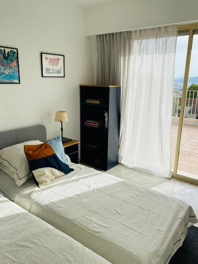 앙티브 Panoramic Sea View Penthouse With Jacuzzi And 450 Sqm Terrace 아파트 외부 사진